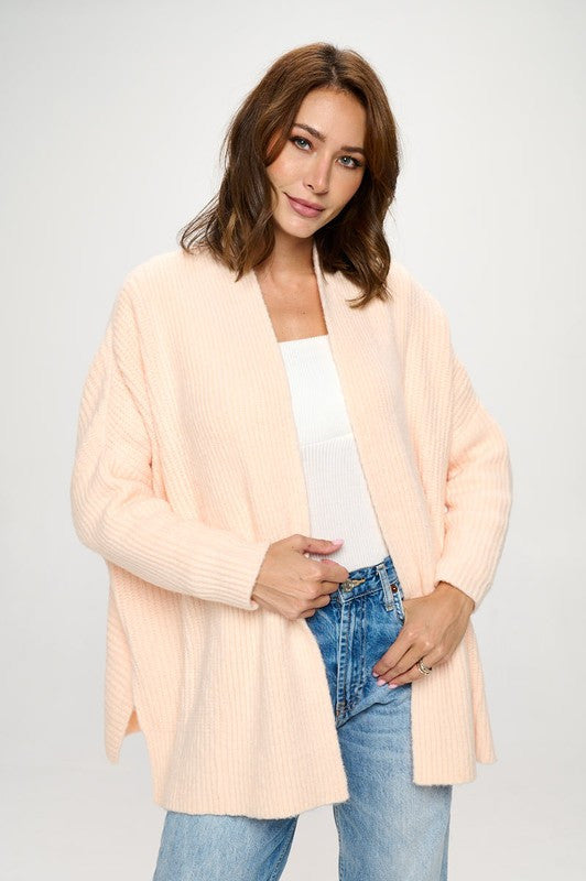 Sweater Open Front Kimono Cardigan-0