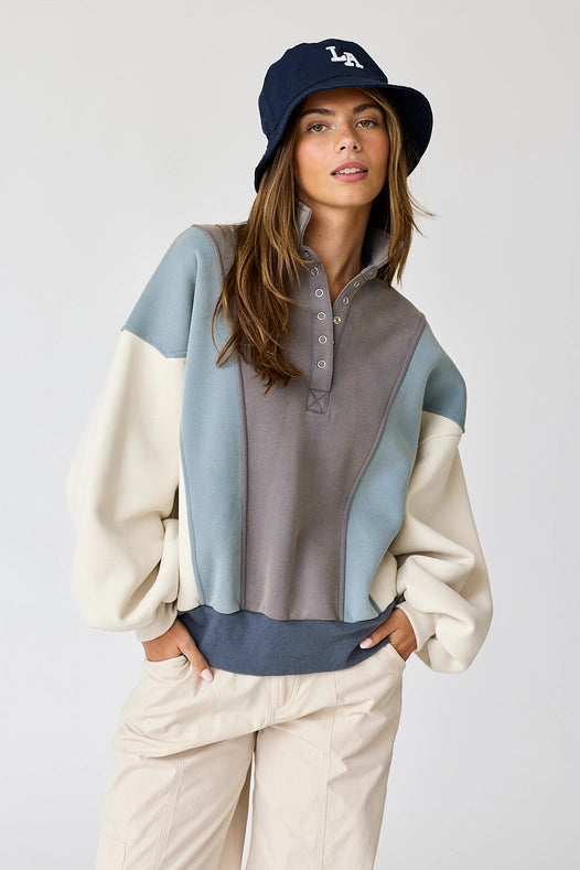 Sweatshirt  Blue Multi