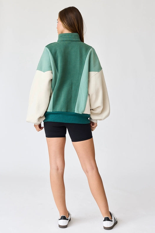 Sweatshirt Green Multi