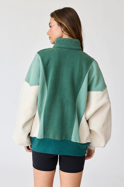 Sweatshirt Green Multi