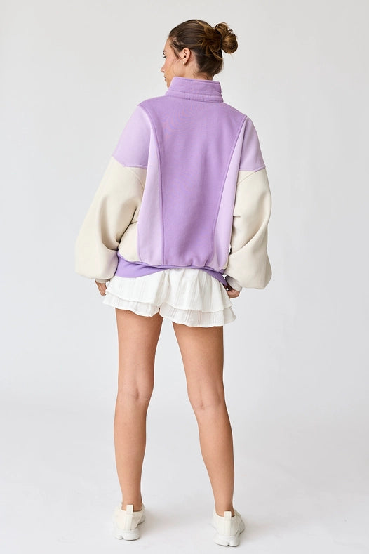 Sweatshirt Lavender Multi