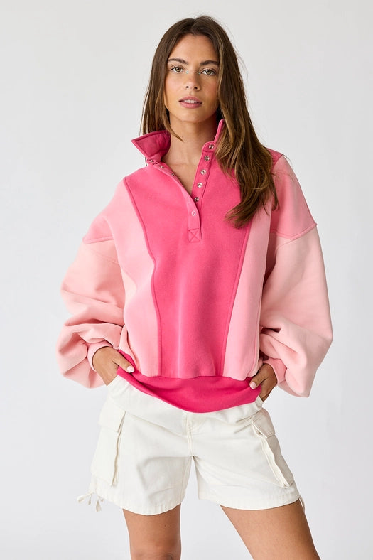 Sweatshirt Pink Multi