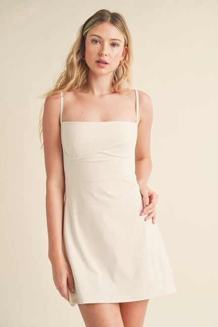 Sweetheart Dress Cream