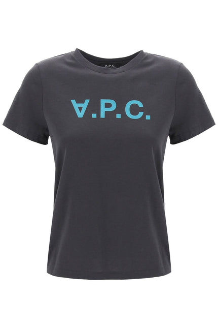 T-Shirt With Flocked Vpc Logo