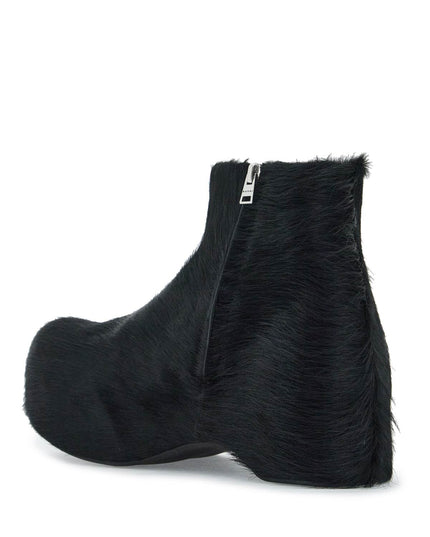 Marni 'long-haired chunky ankle boots