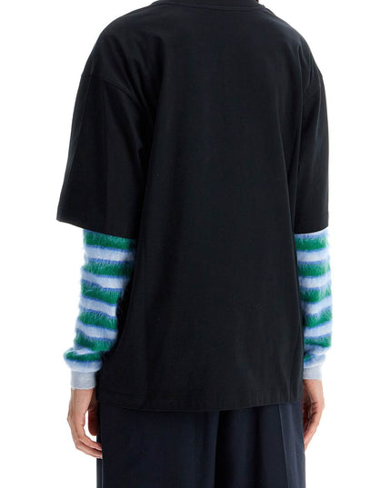 Marni oversized logo t