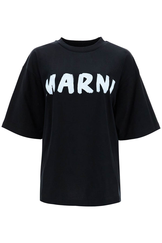 Marni oversized logo t