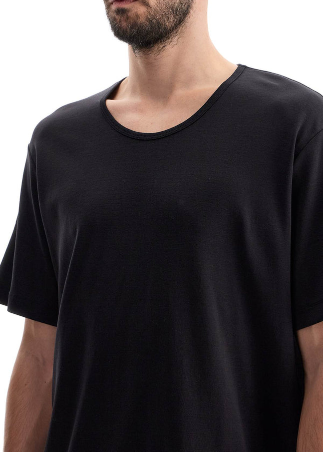 Lemaire t-shirt with wide round neck