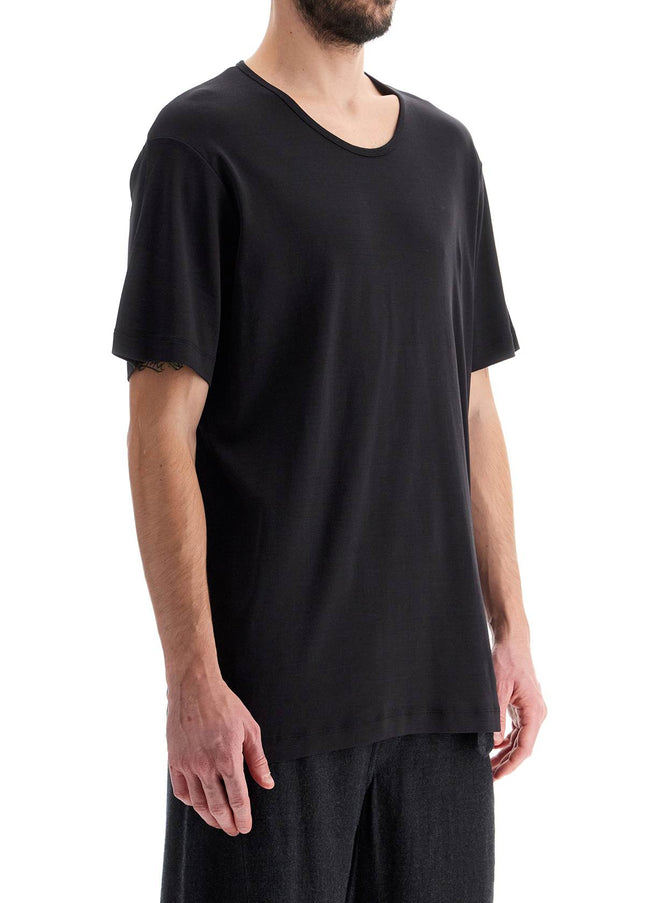 Lemaire t-shirt with wide round neck