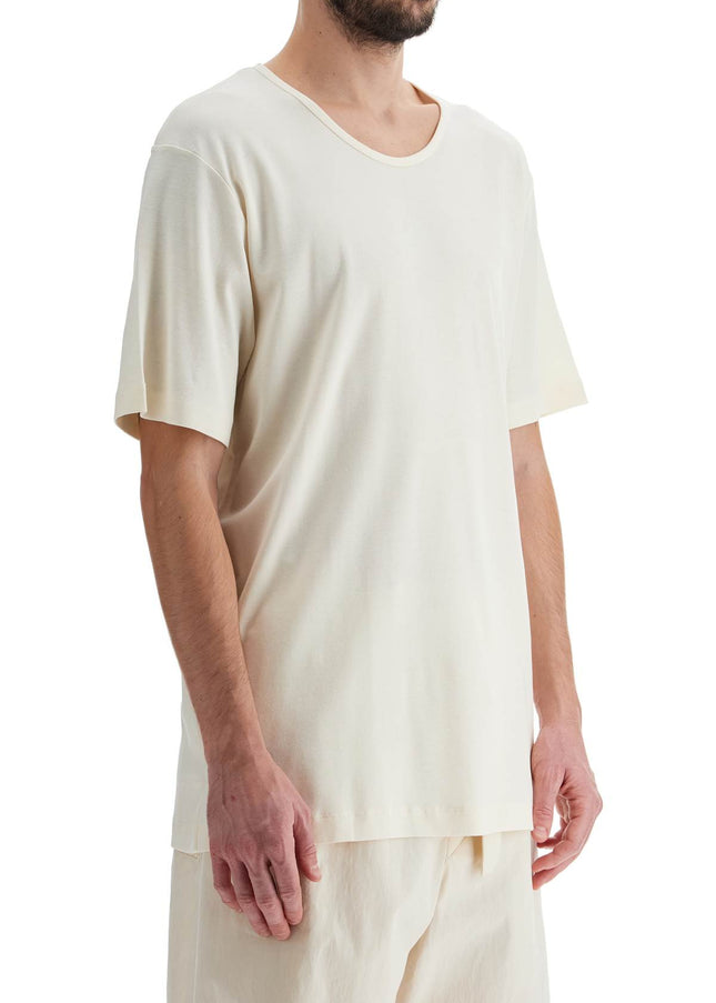 Lemaire t-shirt with wide round neck