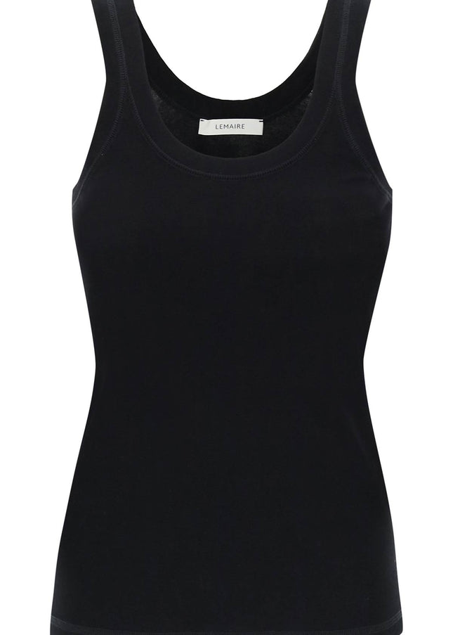 Lemaire ribbed sleeveless top with