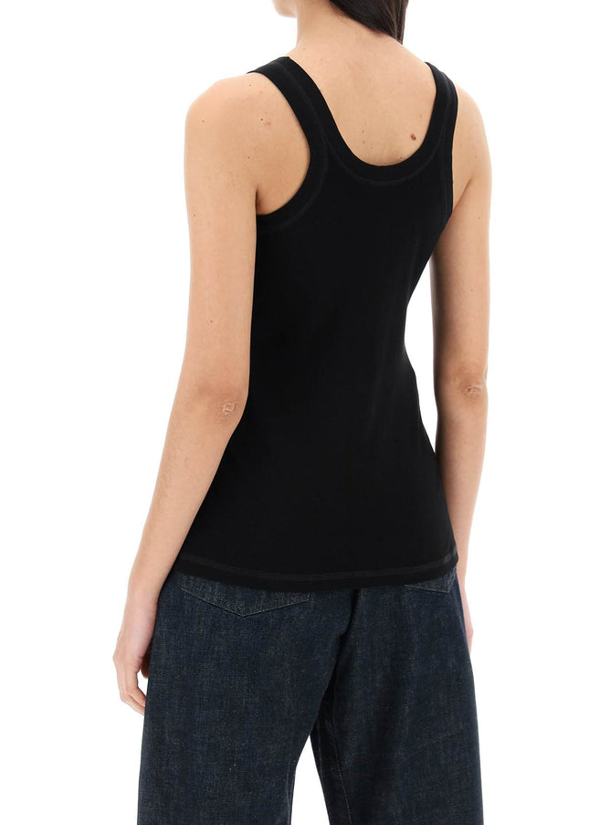 Lemaire ribbed sleeveless top with