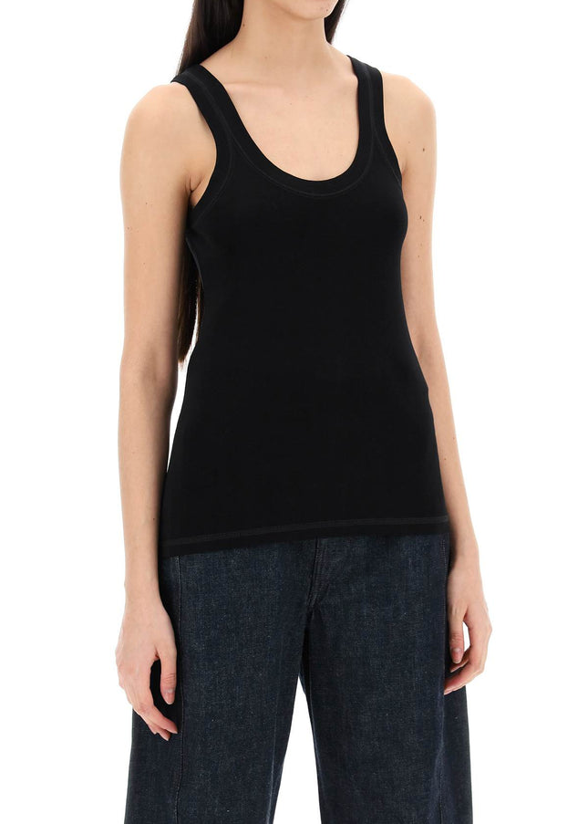 Lemaire ribbed sleeveless top with