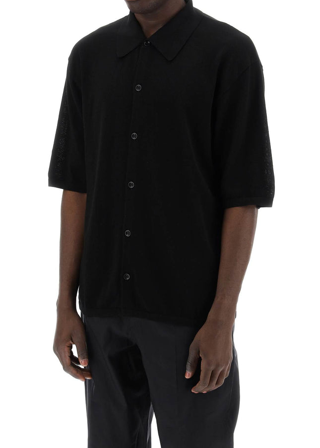 Lemaire short-sleeved knit shirt for