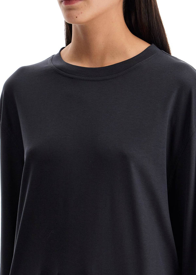 Lemaire long-sleeved silk t-shirt for