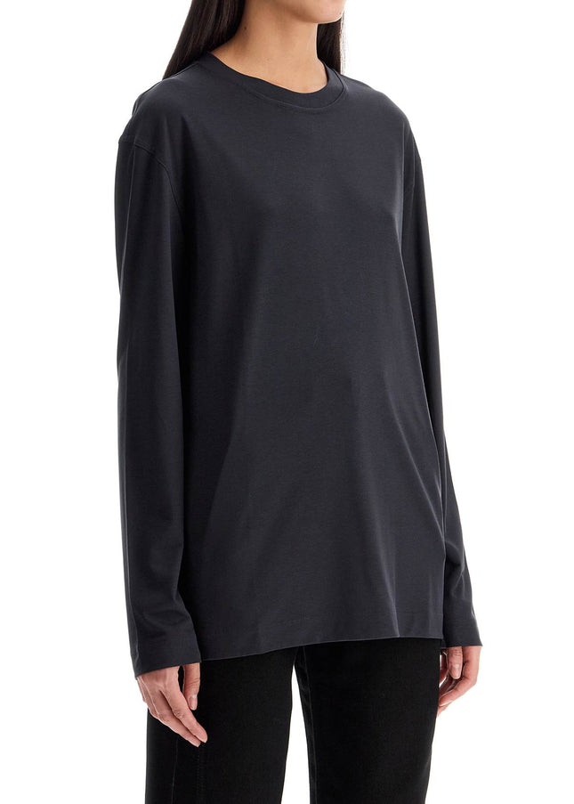 Lemaire long-sleeved silk t-shirt for