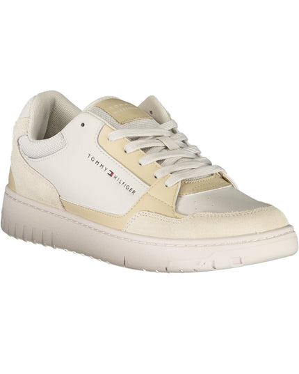 TOMMY HILFIGER BEIGE MEN'S SPORTS SHOES-Sneakers-TOMMY HILFIGER-Urbanheer