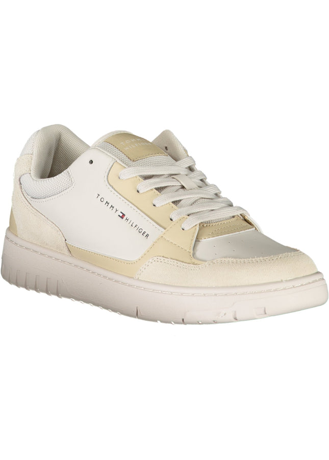 TOMMY HILFIGER BEIGE MEN'S SPORTS SHOES-Sneakers-TOMMY HILFIGER-Urbanheer