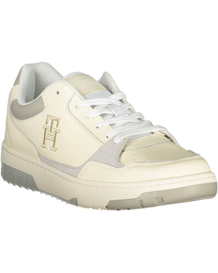 TOMMY HILFIGER BEIGE MEN'S SPORTS SHOES-Sneakers-TOMMY HILFIGER-Urbanheer