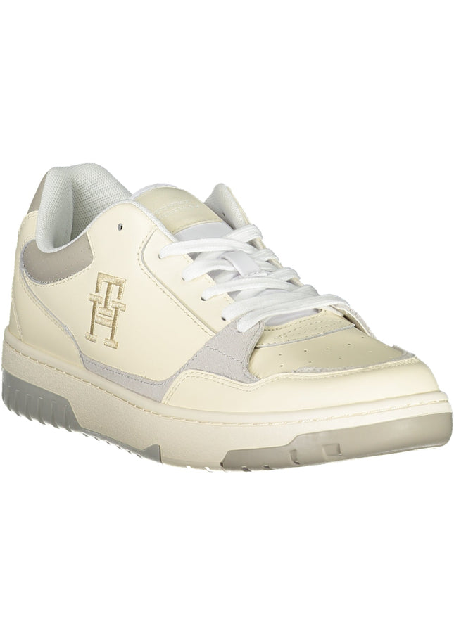 TOMMY HILFIGER BEIGE MEN'S SPORTS SHOES-Sneakers-TOMMY HILFIGER-Urbanheer