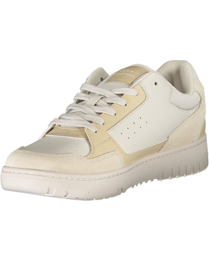 TOMMY HILFIGER BEIGE MEN'S SPORTS SHOES-Sneakers-TOMMY HILFIGER-Urbanheer