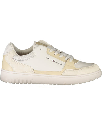 TOMMY HILFIGER BEIGE MEN'S SPORTS SHOES-Sneakers-TOMMY HILFIGER-Urbanheer