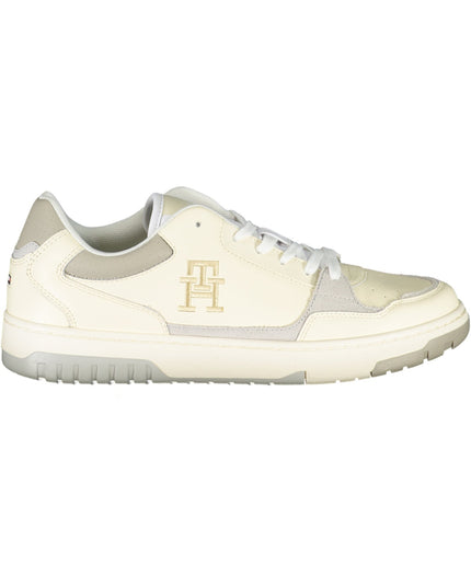 TOMMY HILFIGER BEIGE MEN'S SPORTS SHOES-Sneakers-TOMMY HILFIGER-Urbanheer