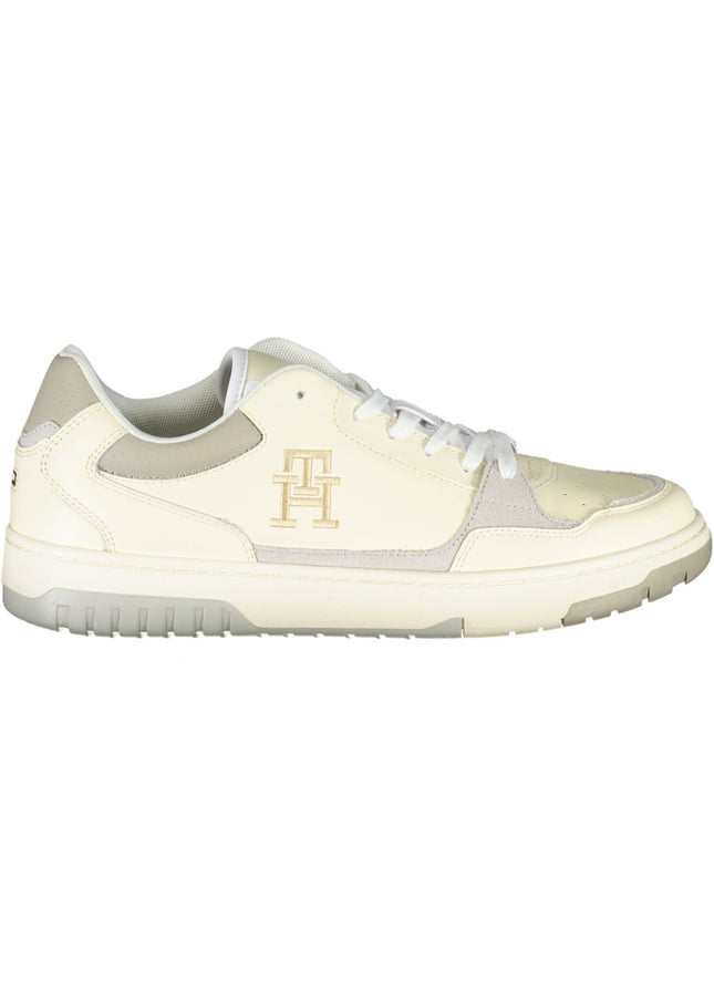 TOMMY HILFIGER BEIGE MEN'S SPORTS SHOES-Sneakers-TOMMY HILFIGER-Urbanheer