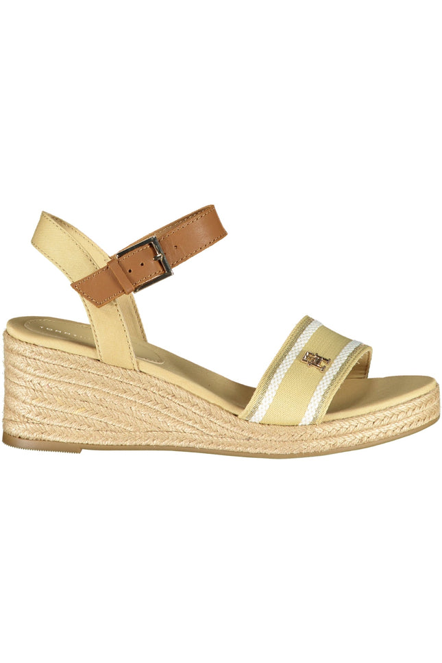 TOMMY HILFIGER BEIGE WOMEN'S SANDAL SHOE-0