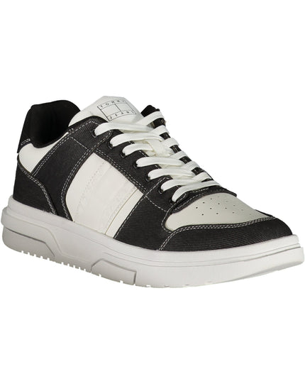 TOMMY HILFIGER BLACK MEN'S SPORTS SHOES-1