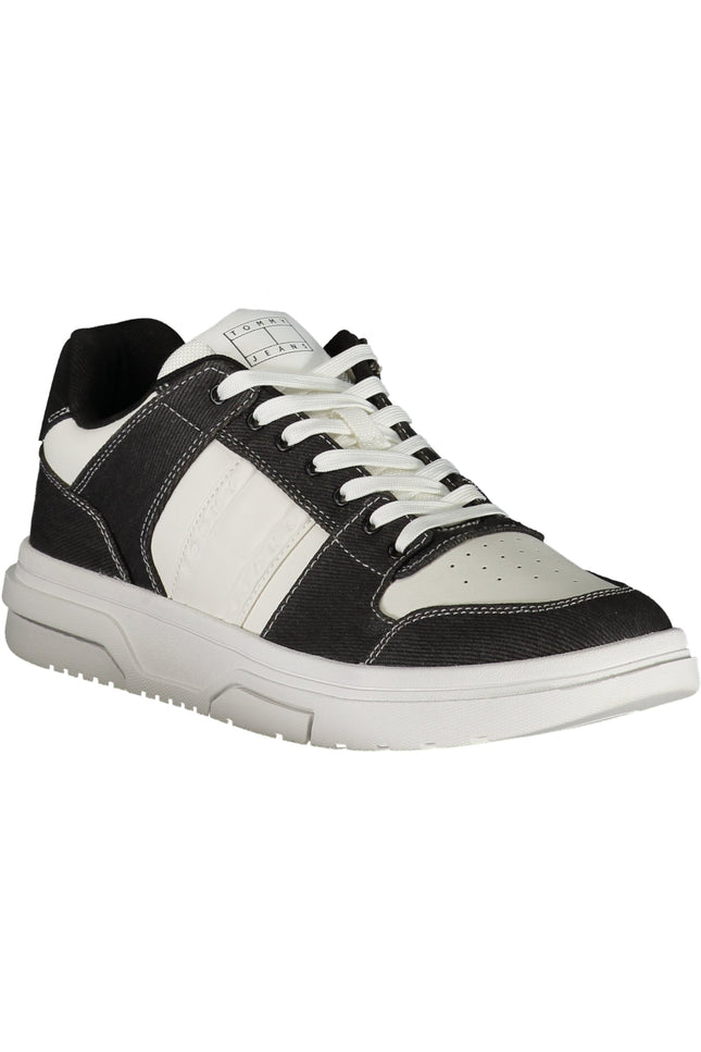 TOMMY HILFIGER BLACK MEN'S SPORTS SHOES-1