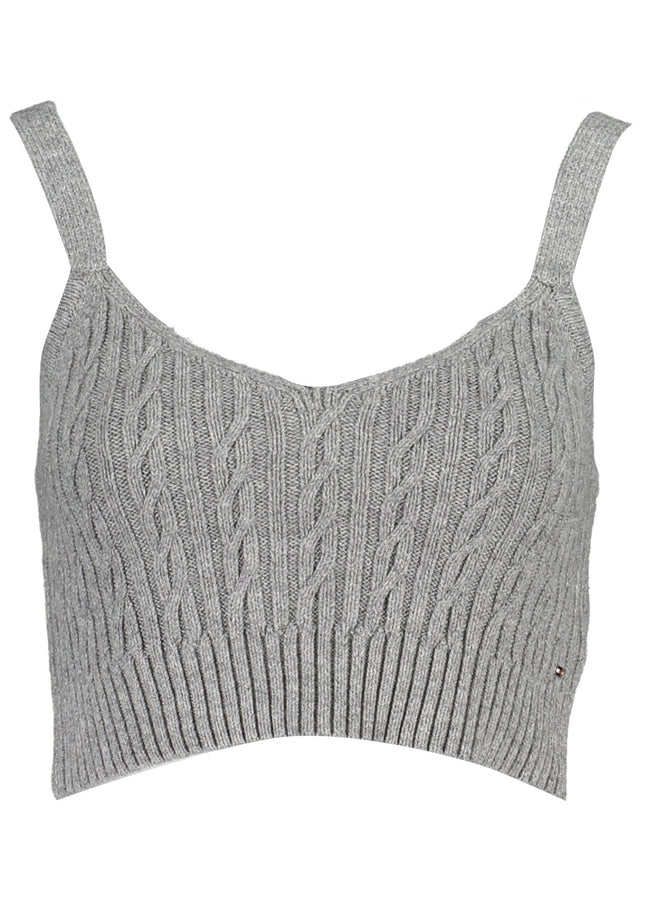 TOMMY HILFIGER GRAY WOMEN'S TOP-0