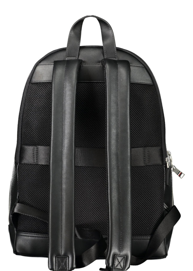 TOMMY HILFIGER MEN'S BLACK BACKPACK-1