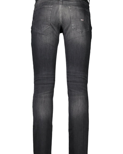 TOMMY HILFIGER MEN'S BLACK DENIM JEANS-1