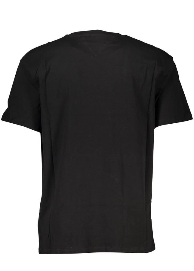 TOMMY HILFIGER MEN'S SHORT SLEEVE T-SHIRT BLACK-1