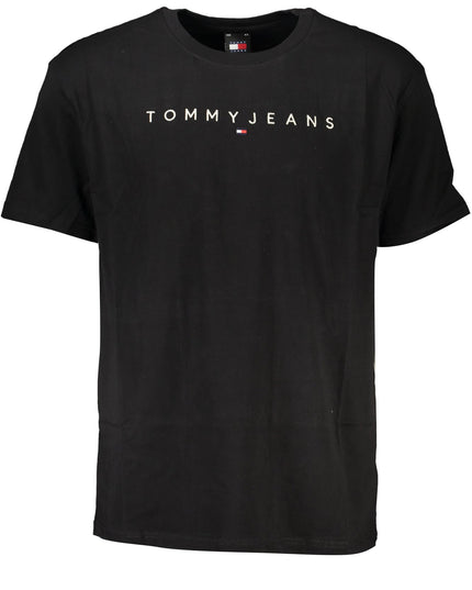 TOMMY HILFIGER MEN'S SHORT SLEEVE T-SHIRT BLACK-0