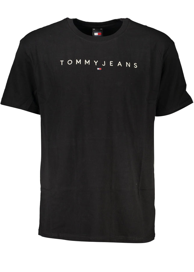 TOMMY HILFIGER MEN'S SHORT SLEEVE T-SHIRT BLACK-0