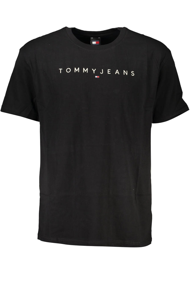 TOMMY HILFIGER MEN'S SHORT SLEEVE T-SHIRT BLACK-0