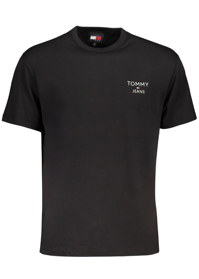 TOMMY HILFIGER MEN'S SHORT SLEEVE T-SHIRT BLACK-0