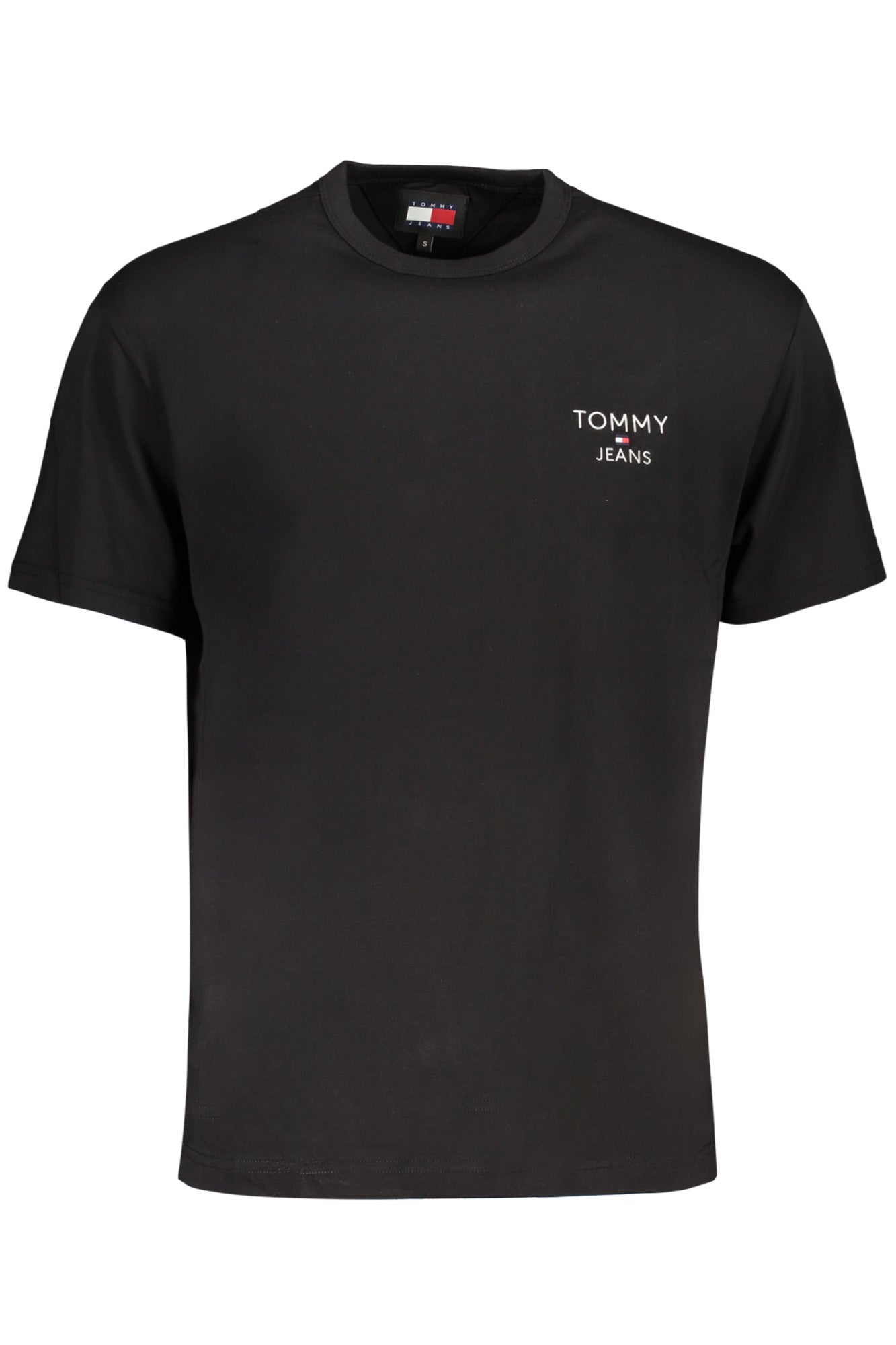 TOMMY HILFIGER MEN'S SHORT SLEEVE T-SHIRT BLACK-0