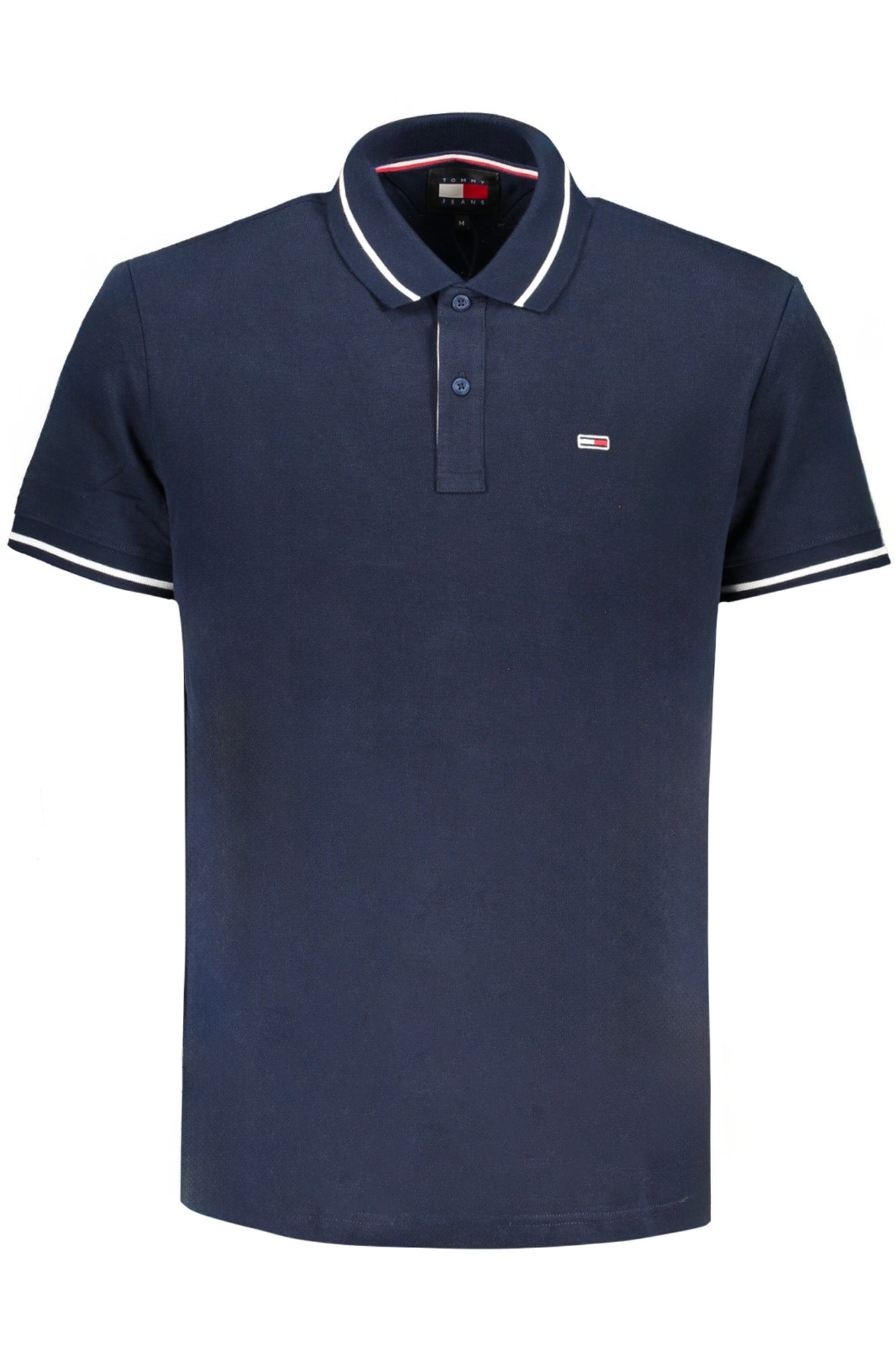 TOMMY HILFIGER MEN'S SHORT SLEEVED POLO SHIRT BLUE-0