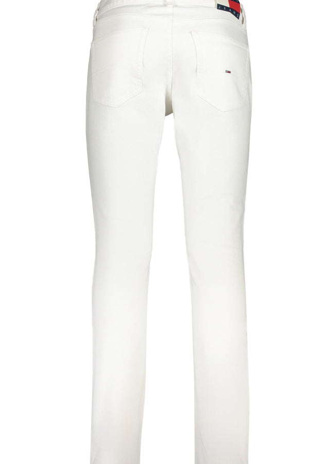 TOMMY HILFIGER MEN'S WHITE DENIM JEANS-1