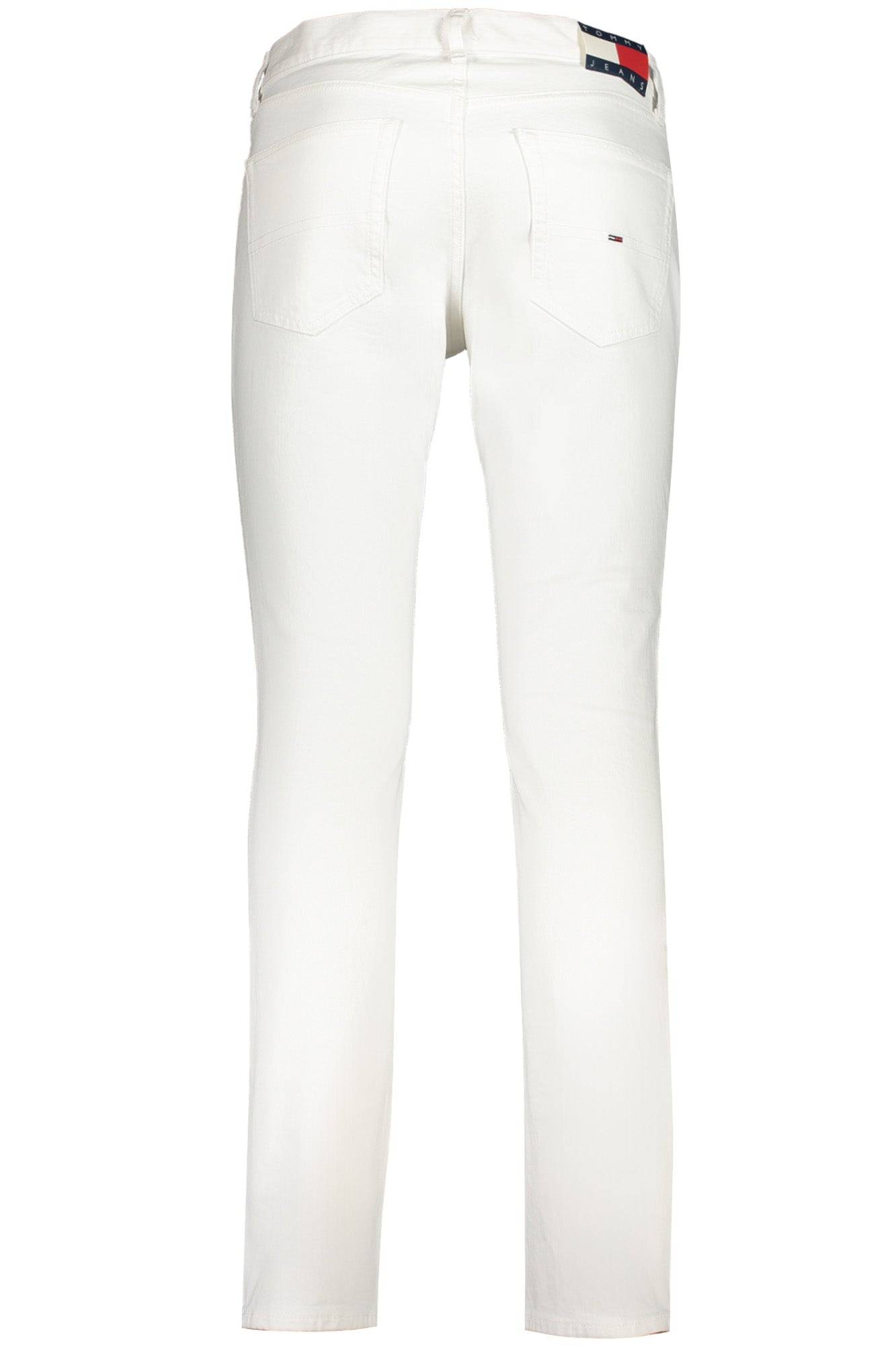 TOMMY HILFIGER MEN'S WHITE DENIM JEANS-1