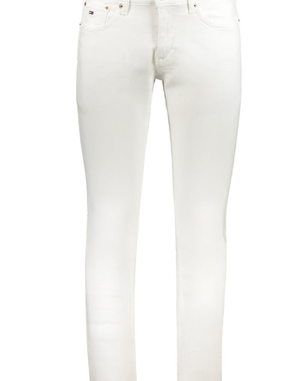 TOMMY HILFIGER MEN'S WHITE DENIM JEANS-0