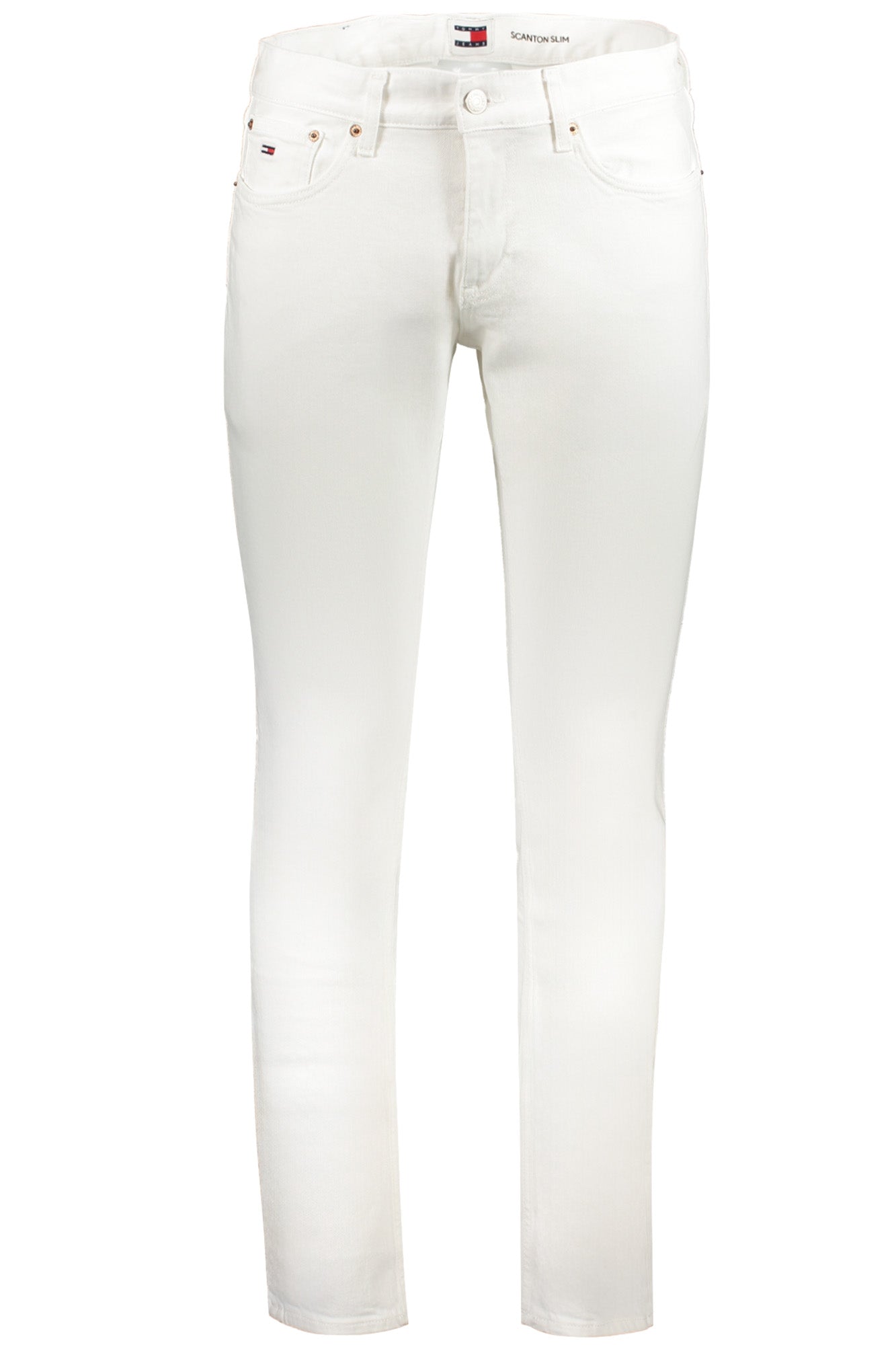 TOMMY HILFIGER MEN'S WHITE DENIM JEANS-0