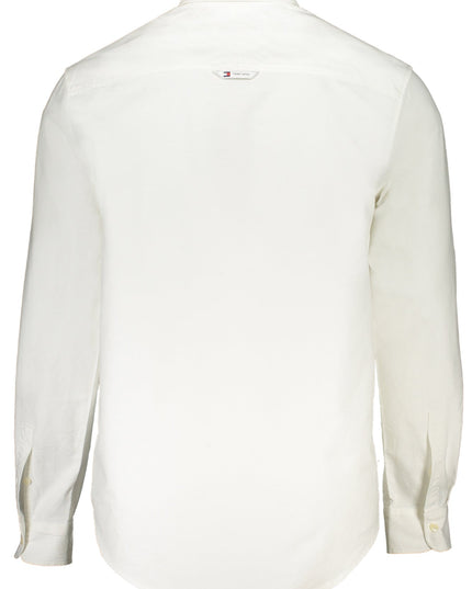 TOMMY HILFIGER MEN'S WHITE LONG SLEEVE SHIRT-1