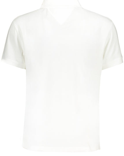 TOMMY HILFIGER MEN'S WHITE SHORT SLEEVED POLO SHIRT-1