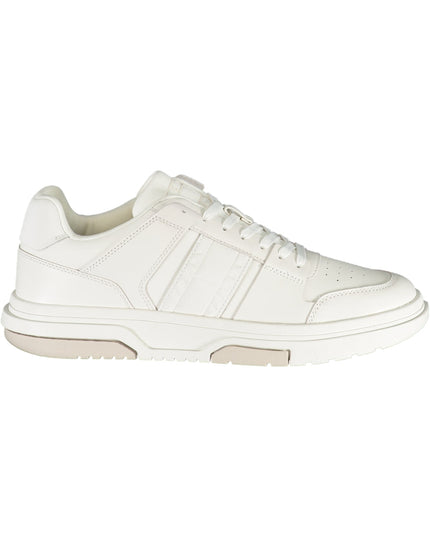 TOMMY HILFIGER MEN'S WHITE SPORTS SHOES-Sneakers-TOMMY HILFIGER-Urbanheer