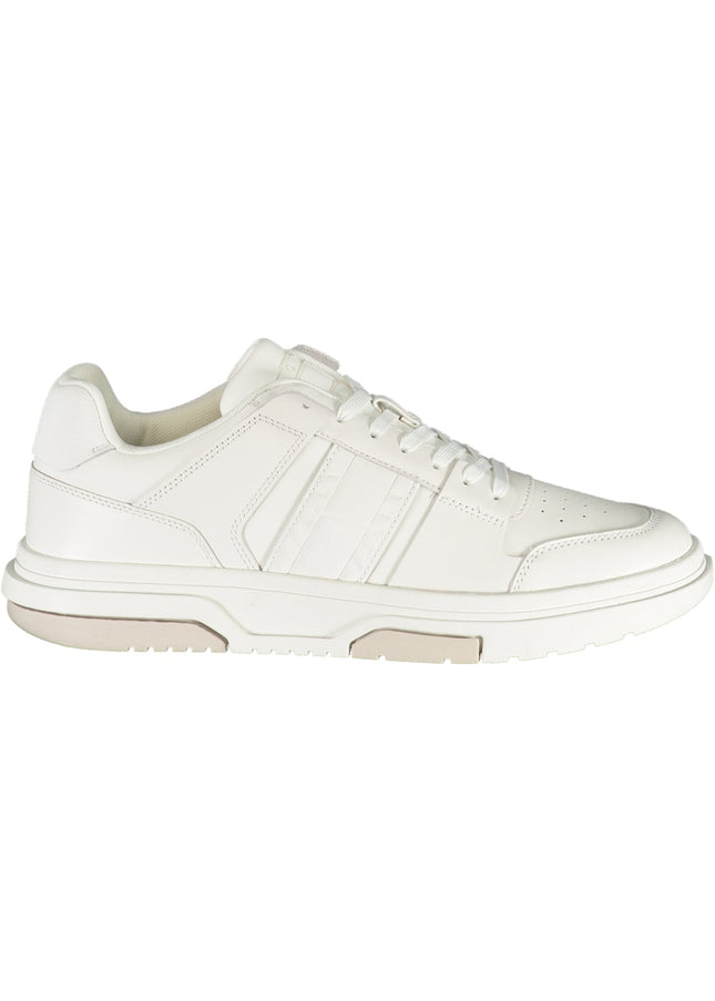 TOMMY HILFIGER MEN'S WHITE SPORTS SHOES-Sneakers-TOMMY HILFIGER-Urbanheer