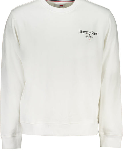 TOMMY HILFIGER MEN'S WHITE ZIPLESS SWEATSHIRT-0